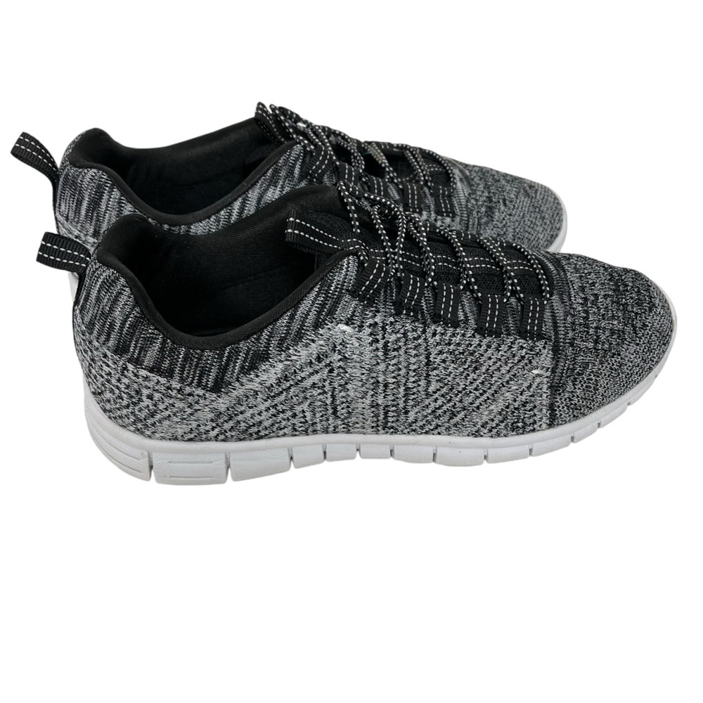 Comfortview Kimber #40653 Black White 9.5 M Women’s Bungee Closure